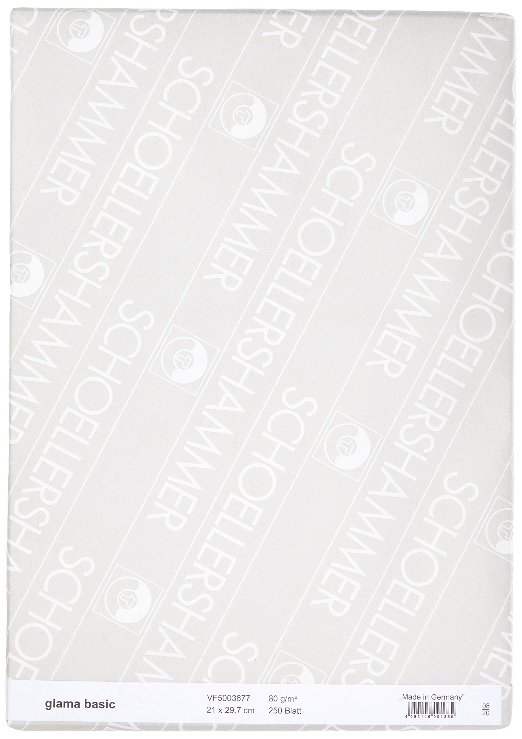 Schoellershammer Papel translúcido Glama A4 80 g/m2, 250 hojas