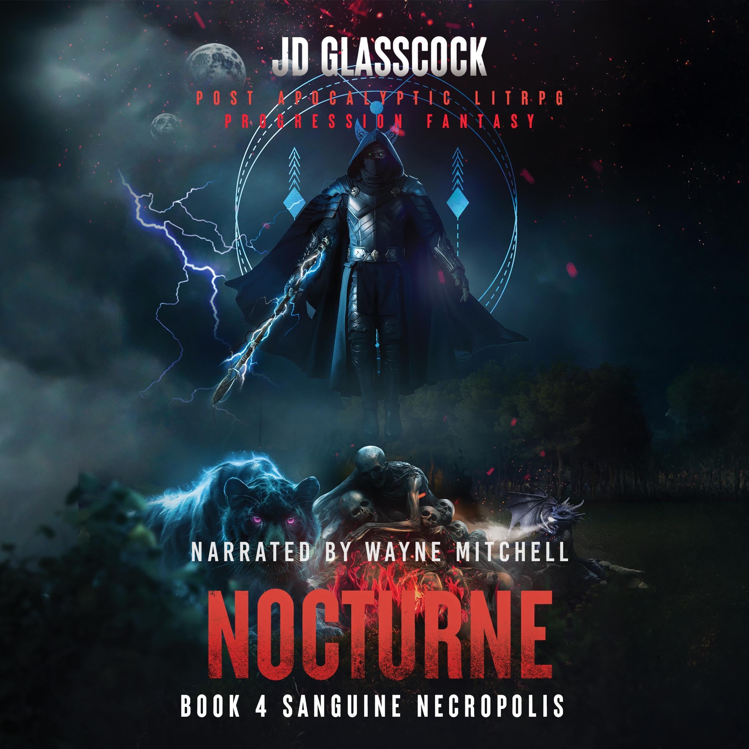 Cover art for Nocturne, Book 4: Sanguine Necropolis