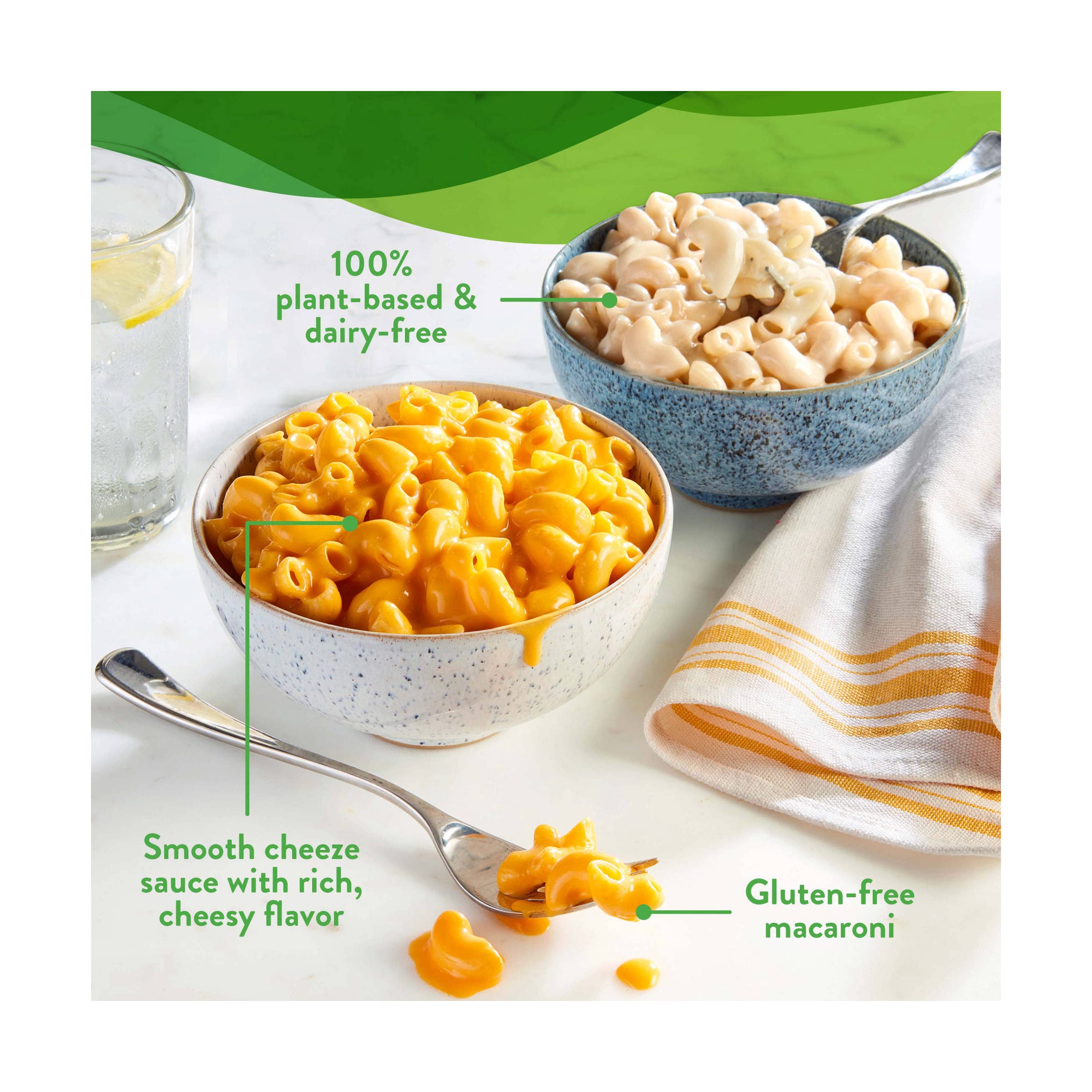 Daiya, Dairy Free Gluten Free Alfredo Style Vegan Mac and Cheese, 10.6 Ounce thumbnail 3