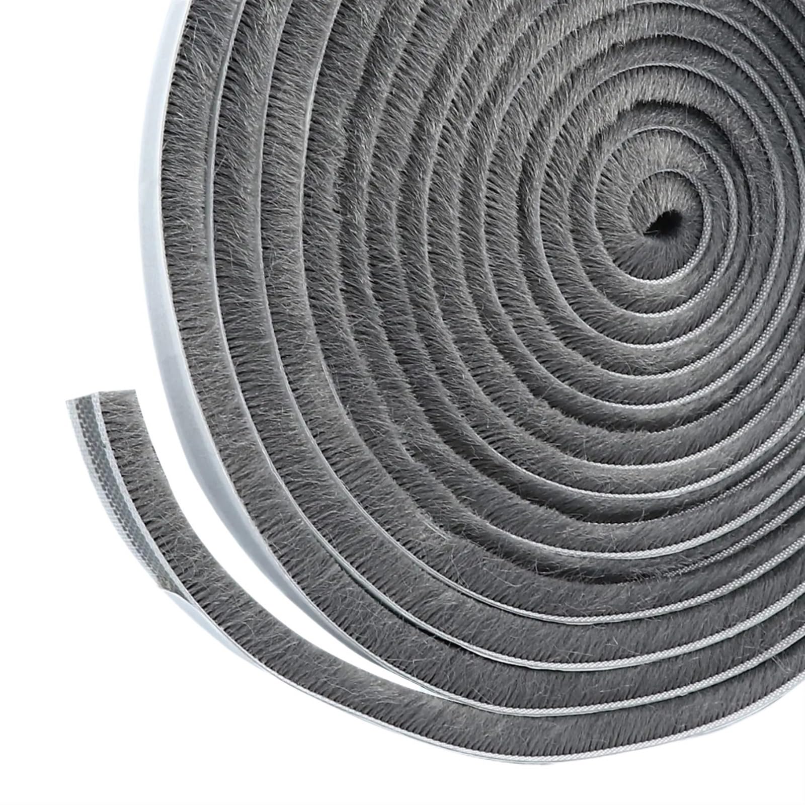 Bande d'étanchéité Auto-adhésive de 10 mètres pour fenêtres et Portes, Isolation phonique et Anti-poussière, Accessoires pour la Maison (Blanc, 9 x 5 mm)