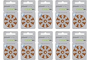 Power One Size 312 Hearing Aid Batteries: Your Pocket-Sized Powerhouse for Clearer Listening