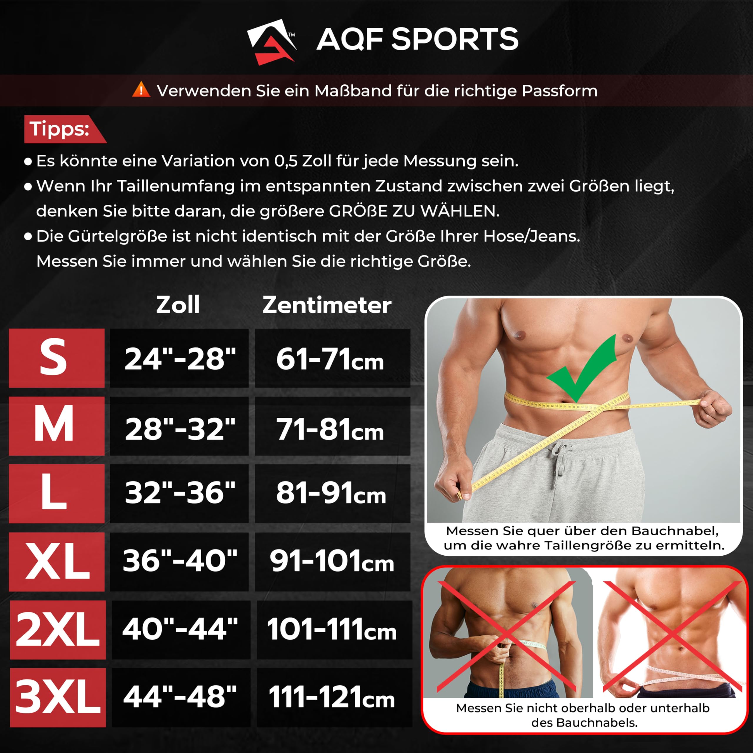 AQF Gewichthebergürtel - 4" 6" Breit Leder Lendenwirbelstütze Gepolsterte Lifting Belt, Gym Belt Mit Stahlrollenschnalle, Sportgürtel Für Bodubuilding & Fitness