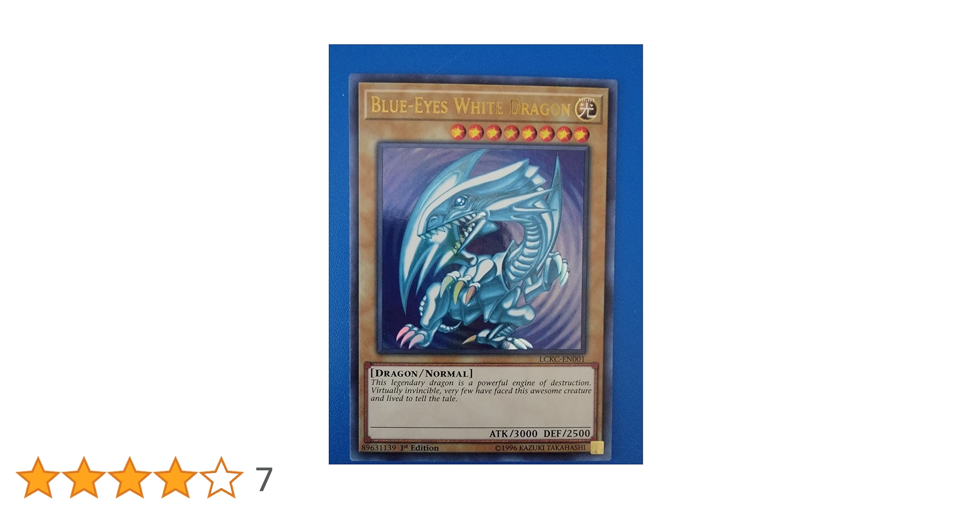 ★T ブルーアイズホワイトドラゴン RD/P000-JP001 S0448 Amazon.co.jp: ブルーアイズ・ホワイト・ドラゴン - LCKC-EN001