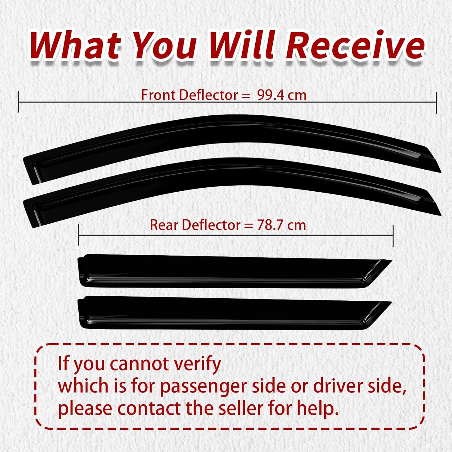 4PC Rain Guards for 2019-2024 Subaru Forester Window Visors for 2020 2021 2023 Deflectors Sun Shades Vent Tape On Out Channel