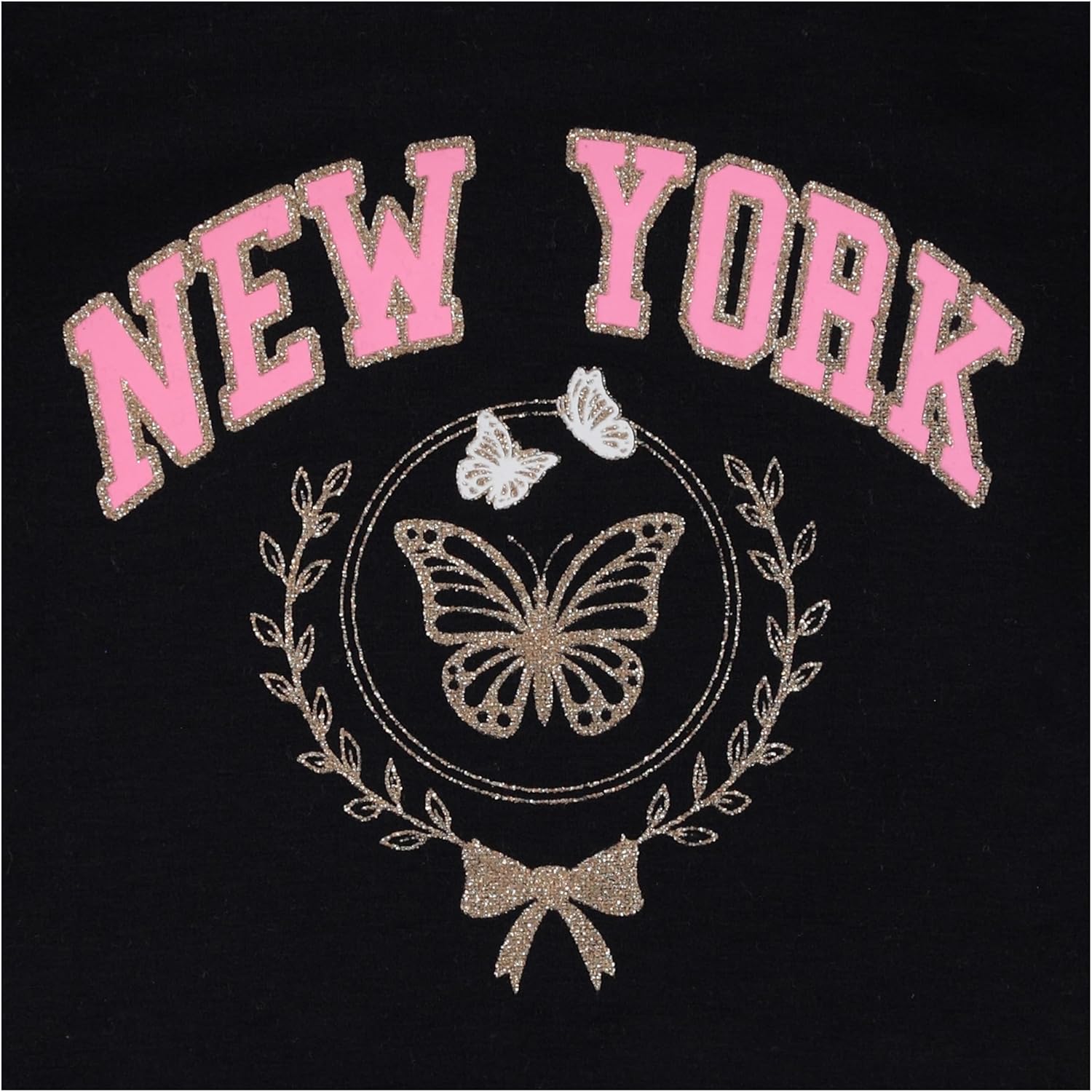 BTween Girls 3 Piece CrewithNeck Fleece Sweatshirt Set Long Sleeve Cotton Blend Pullover, Soft and Comfortable, Sizes 4-12 - Image 5