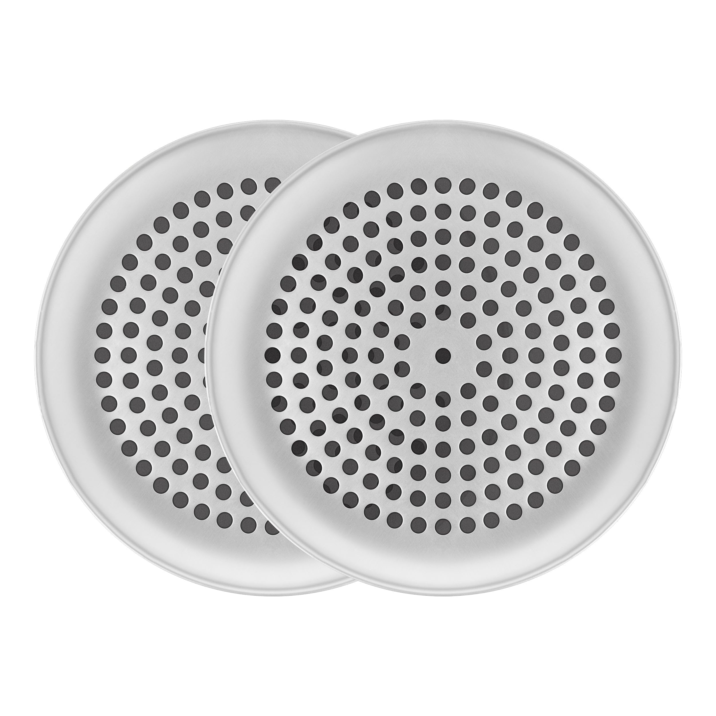 PZ-9SET Anodized Aluminum Pizza Pan, 9 Inch, Set of 2