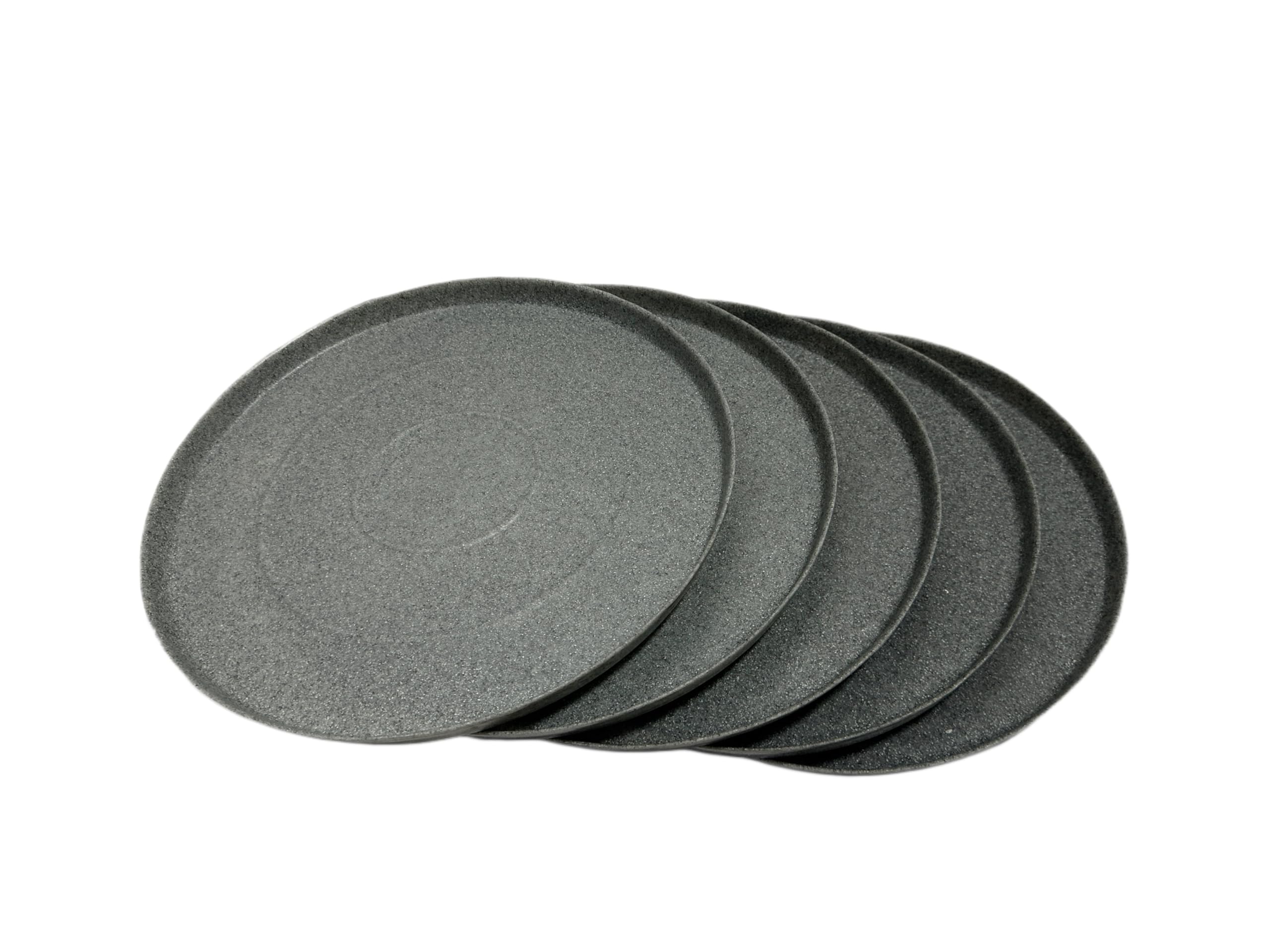 Planters Bottom Trays Round || 4PCS || Suitable for Decora Round Pots || Heavy Duty Polymer || Planters Plates || (12 Inches) (Round-Grey) (B0CYLYH6Z9) Amazon Price History, Amazon Price Tracker