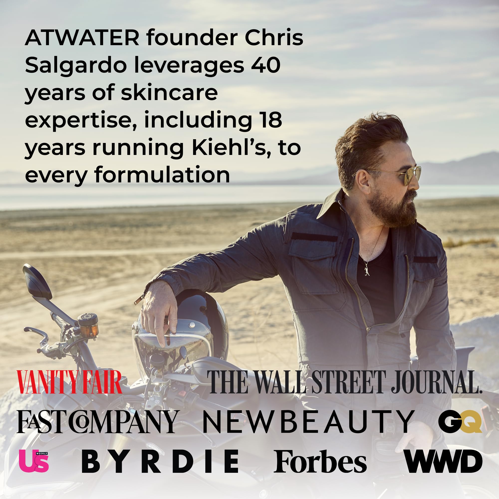 ATWATER Men's 5-in-1 Beard Oil for a Soothened & Softened feel, 1 oz