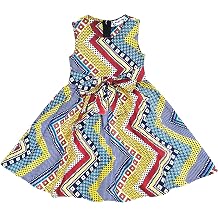 Toddler Girls African Print Dress Ankara Sleeveless Outfit Dress