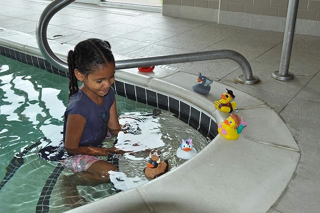 Foto 5 de 5 de Wild Republic Rubber Duck, Patos de Goma, Tortuga Marina, Juguetes Para la Bañera, Niños y Adultos