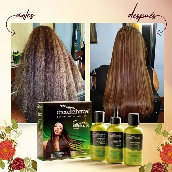 Amazon.com: Chocolate el tratamiento con queratina chocoliss última  intervensión Formol – alisado chocoliss 100% natural de hierbas Alisa  Extreme tumbona de cabello, pelo rizado : Belleza y Cuidado Personal