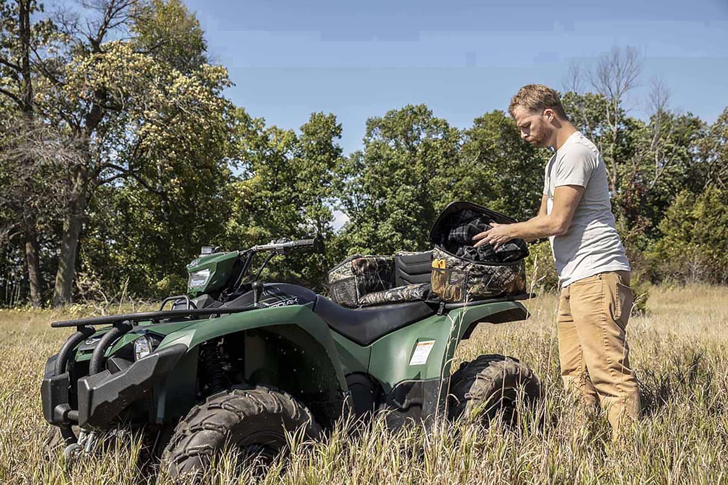 Kolpin ATV Gear & Cooler Bag Pursuit CAMO, Mossy Oak, Model: 91157 : Automotive