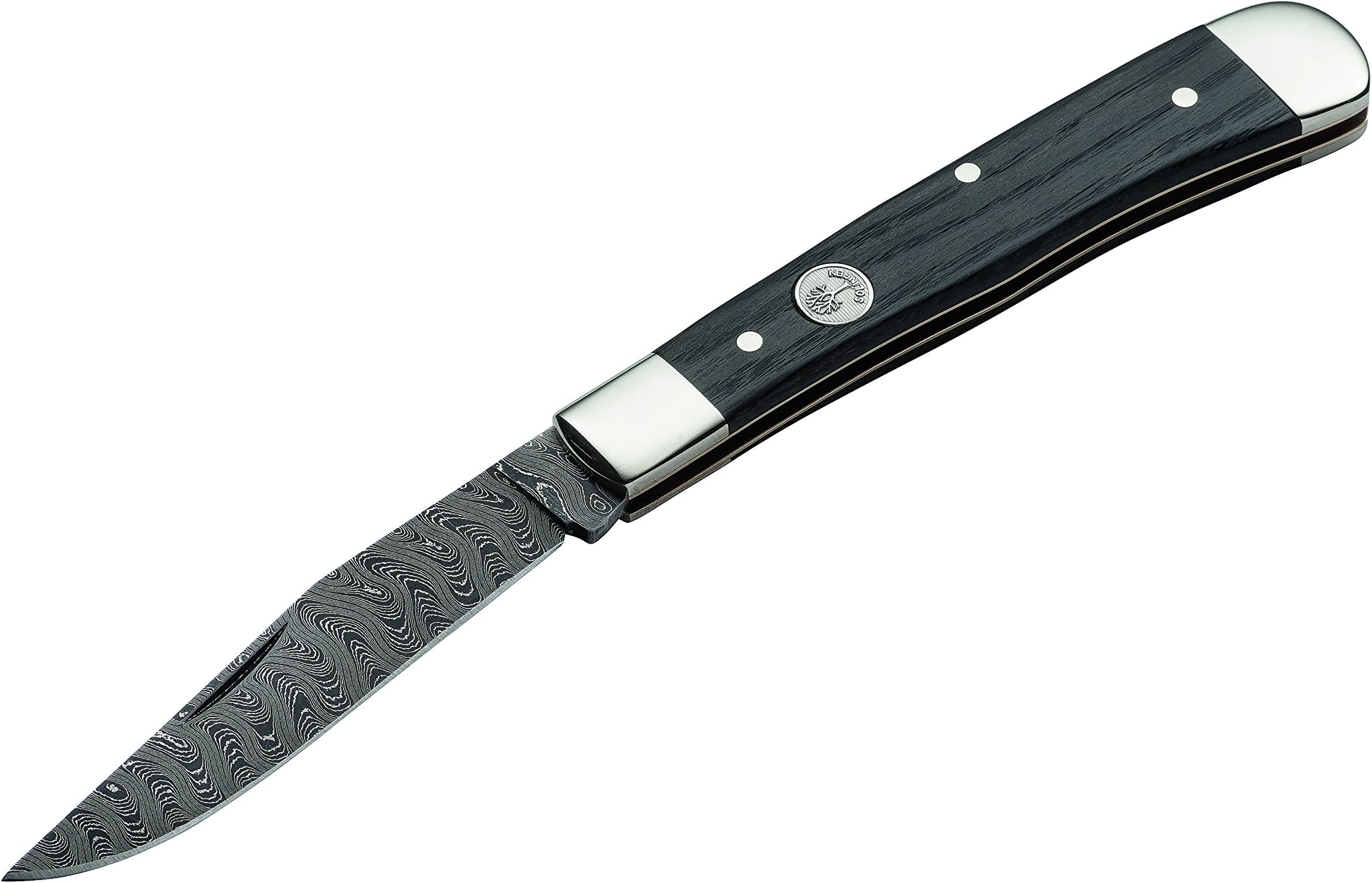 Boker 112545DAM Classic Damascus Trapper Knife with 3.3-in. Blade
