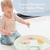 Vista 4 de Inspire My Play 6 x Goteros Líquidos Naturales para Manualidades Infantiles - Pipetas de Juego Sensorial para Niños - Juguetes y Accesorios de Juego