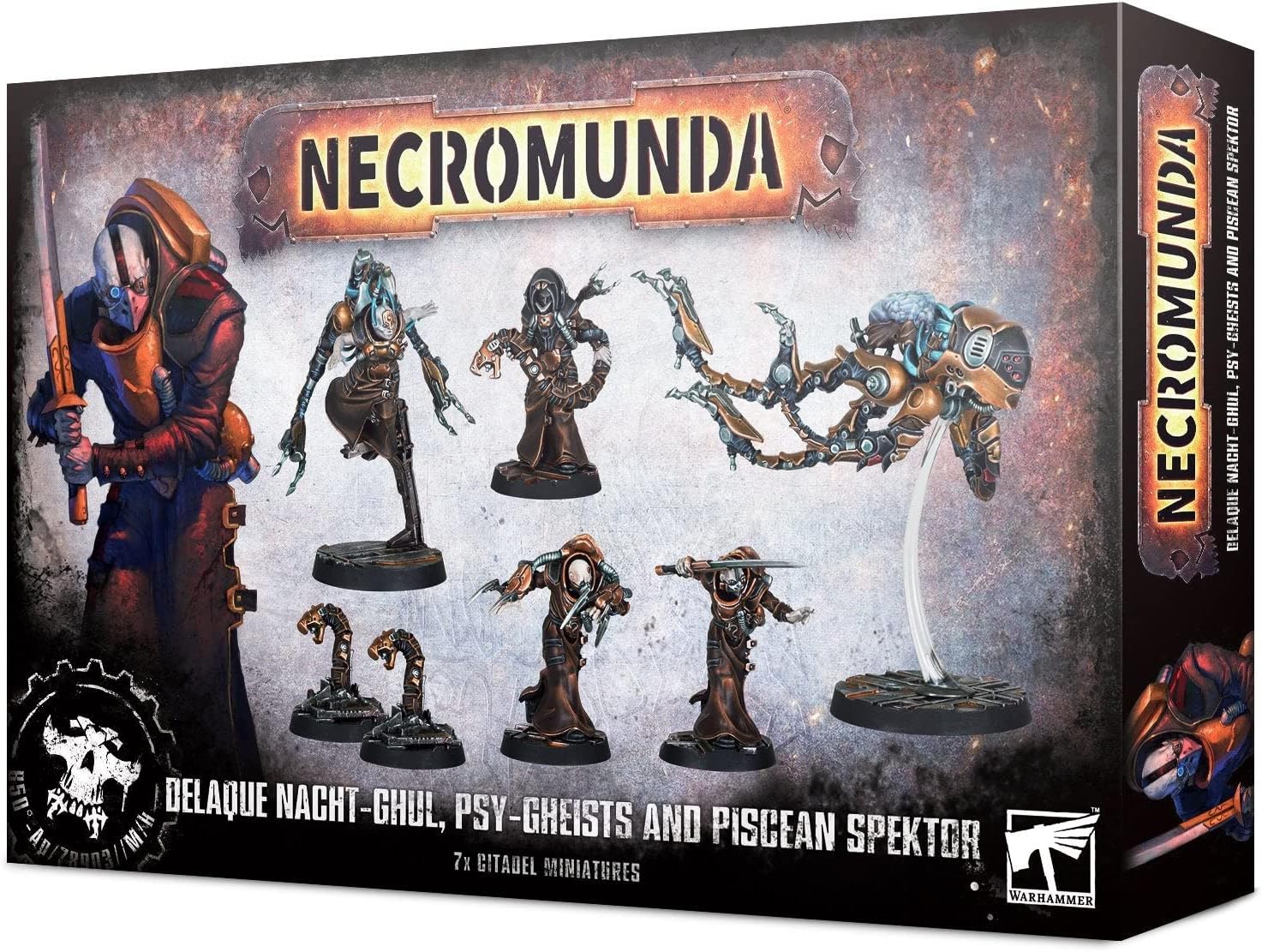 Necromunda: Delaque Nacht-Ghul, PSY-Gheists and Piscean Speaker
