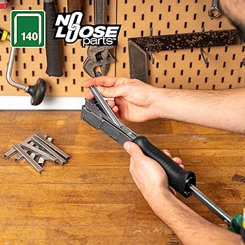 ロッド INX,label GarimpeiroTirador 911MH Rapid, Zszywacz Młotkowy Rapid Pro R311, do Pokryć Dachowych