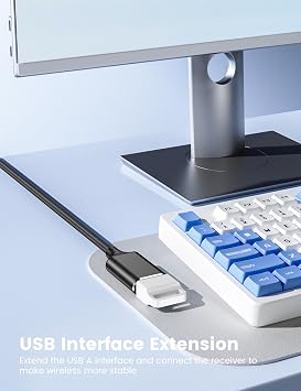 USB Female to USB C Male Cable(3.3ft/1M),Type-C to USB3.0 OTG Cable