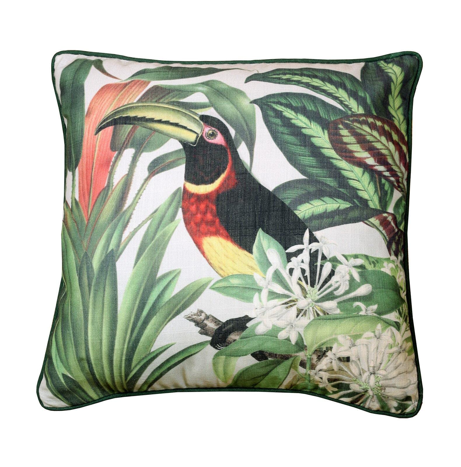 Arthouse Tropical Toucan Cushion from B&Q