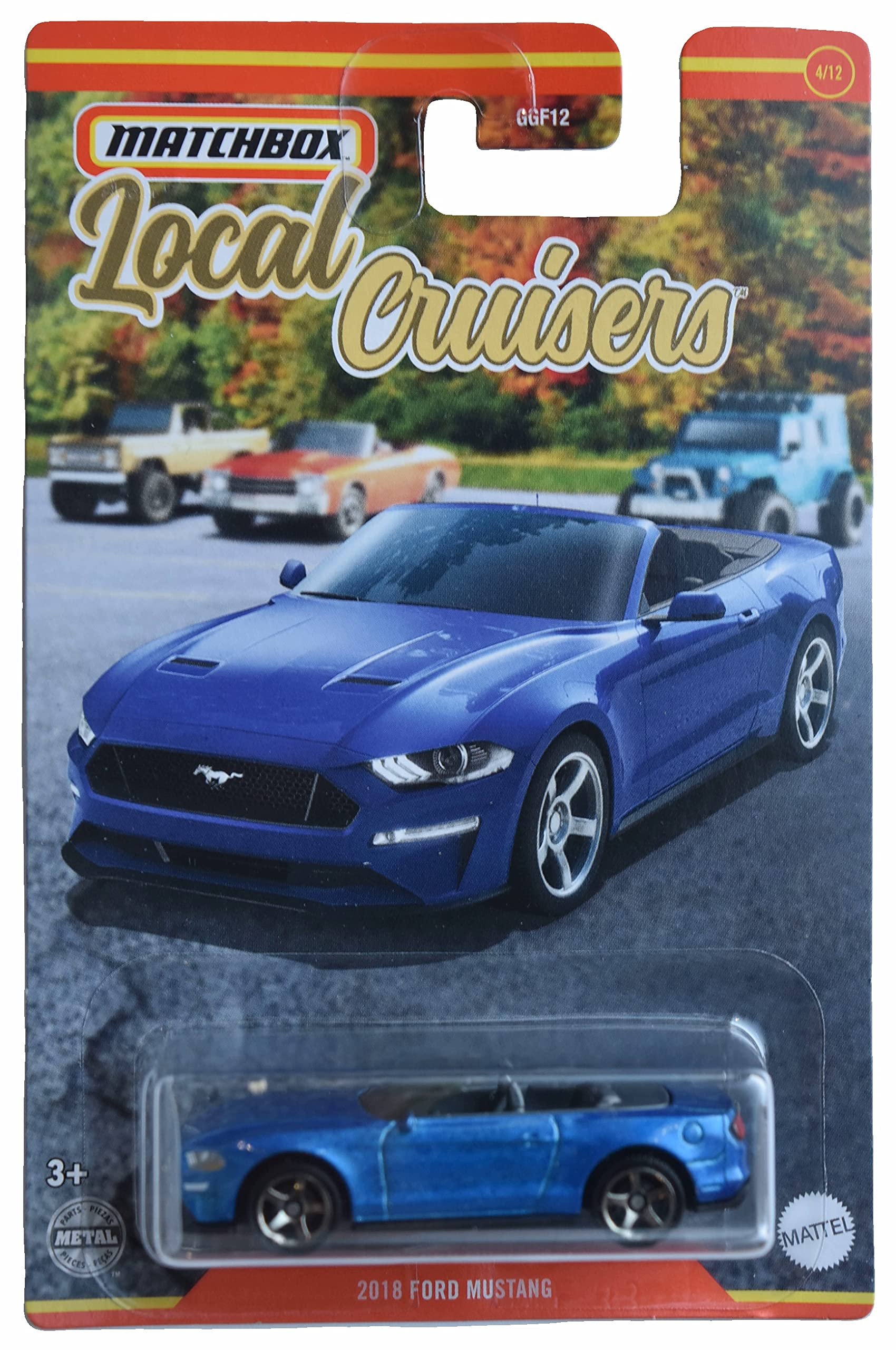 Amazon.com: Matchbox 2018 Ford Mustang, Local Cruisers : Toys & Games