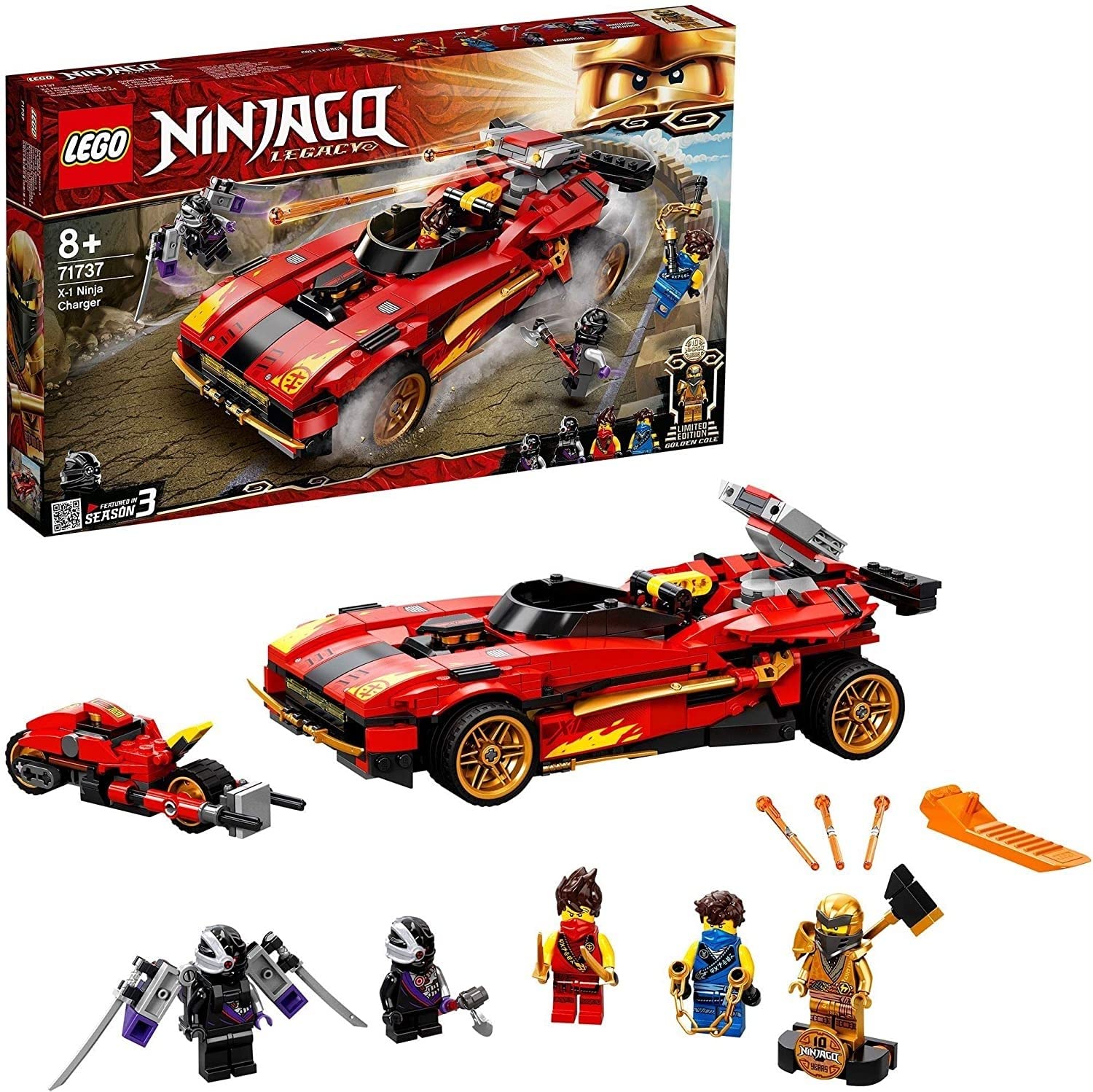 LEGO 71737 Ninjago The Ninja Charger X-1