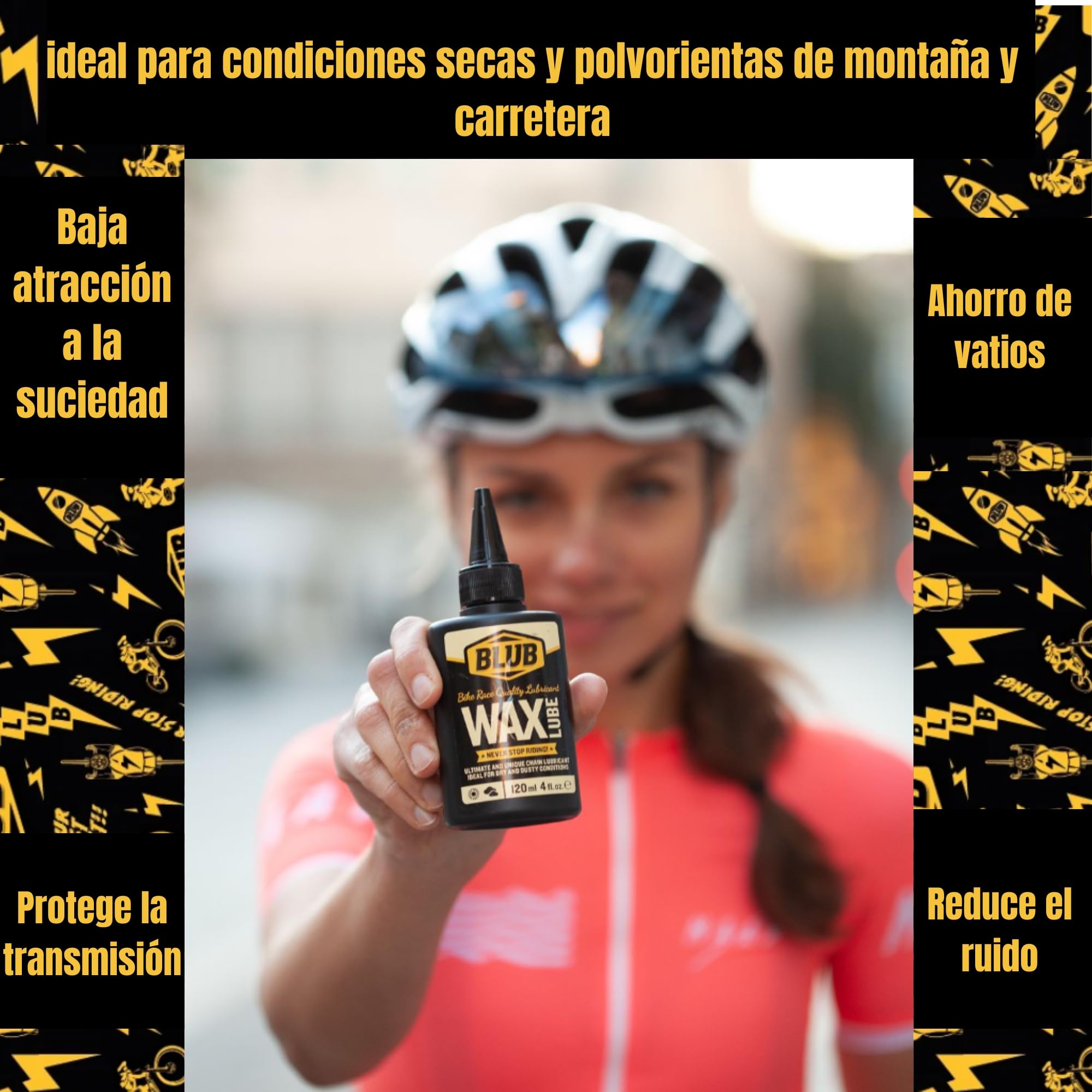 8436577100034 - Aceite lubricante Preparado para soportar Sol y Aire seco Wax lube