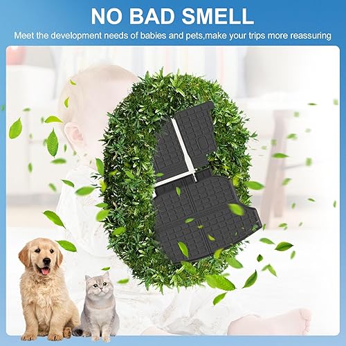 Miniatura 6 de Xipoo Fit 2023 Honda CRV - Alfombrilla para el respaldo trasero, protector de asiento trasero de elastómero termoplástico, forro de carga para