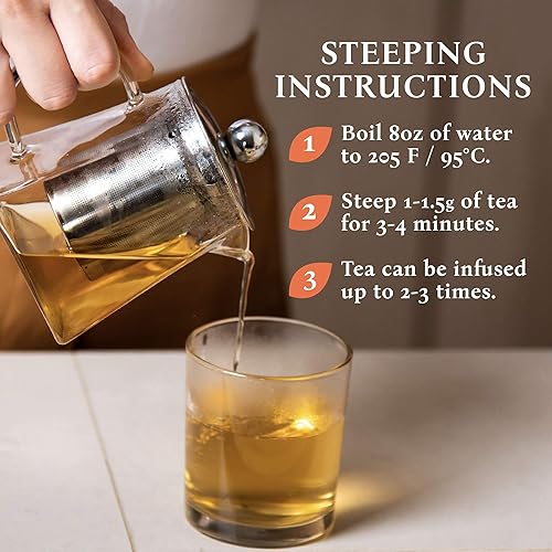 Miniatura 3 de Prime Tea - Juego de muestras de té negro - Caja de té de frutas variada con hierbas, frutas y especias mezclas de té de hojas sueltas, surtido