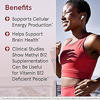Vista 3 de Metil B12 1 de Jarrow Formulas , B2500, 1, 1