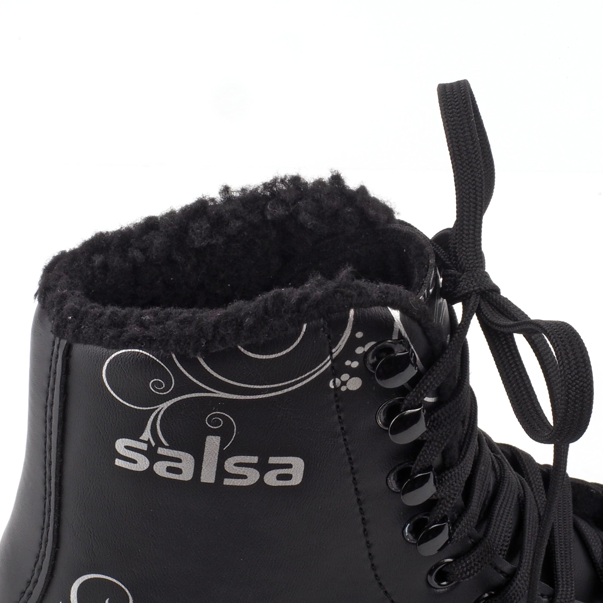 Schlittschuhe Damen BAUD gefüttert schwarz 37-41