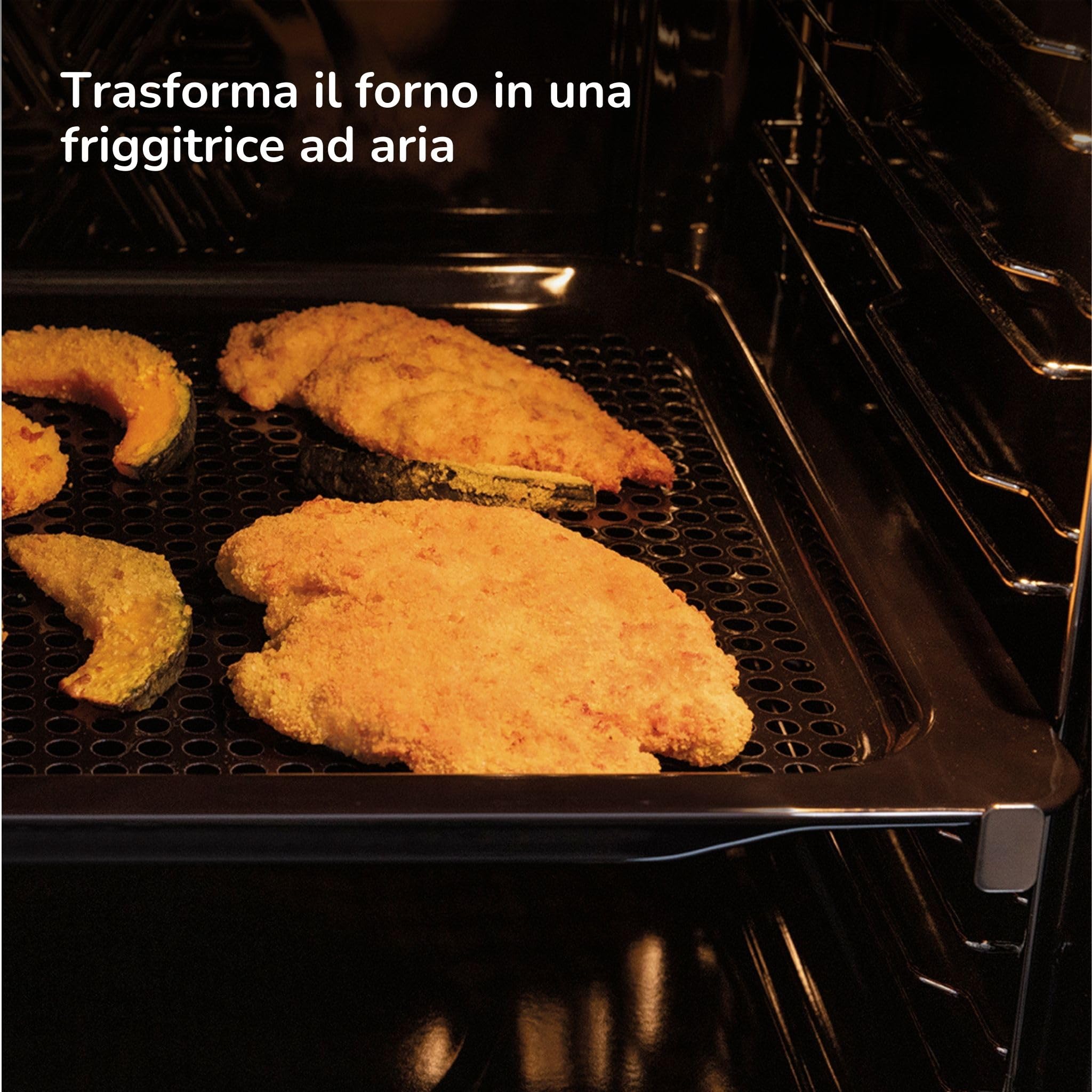 Haier Teglia AirFry per Forno – cottura sana, calore uniforme, 45.4x38.95cm
