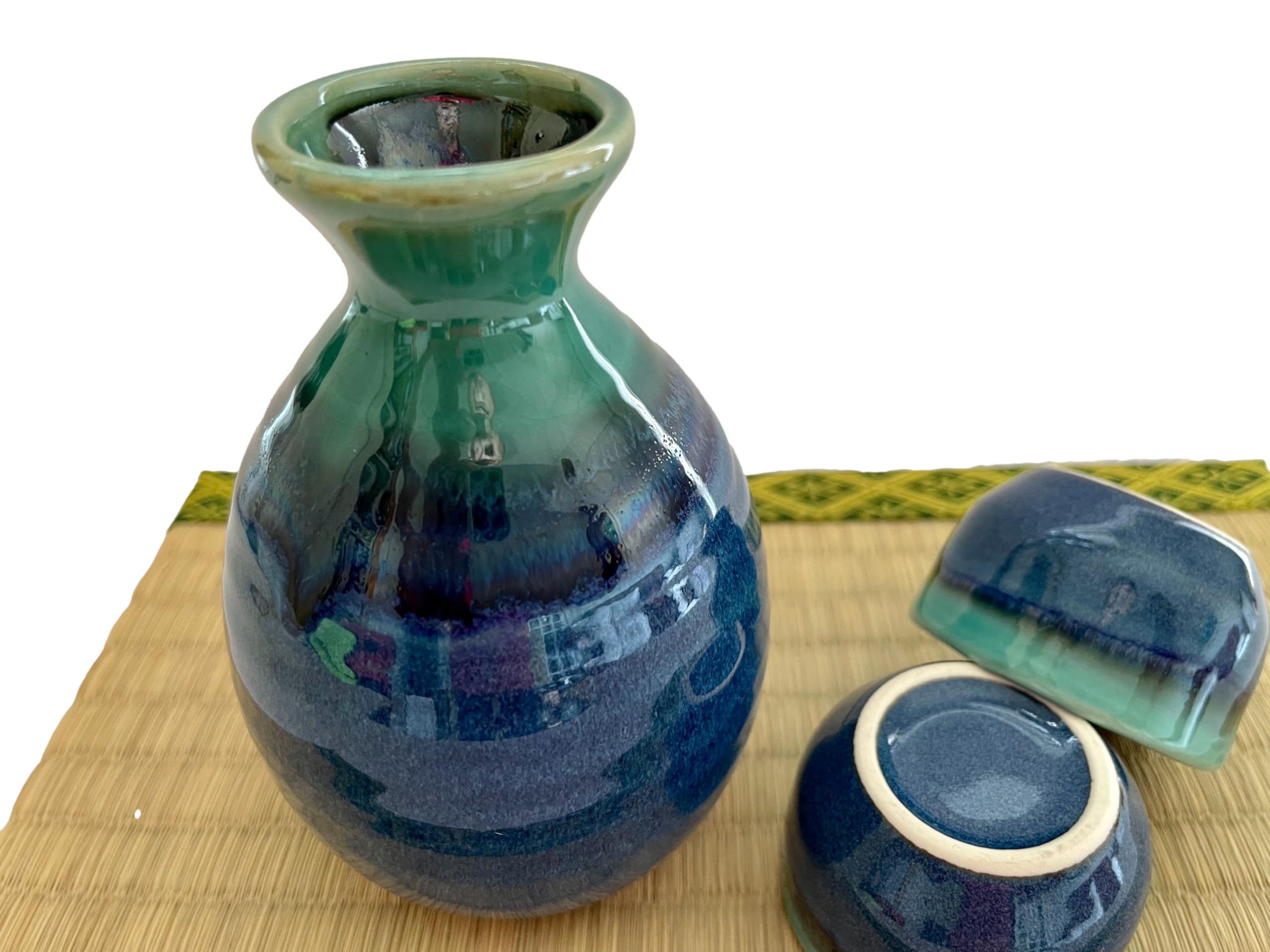 Aazon.co | ABuff Japanese Sake Set, 1 Tokkuri Bottle ≈ 4