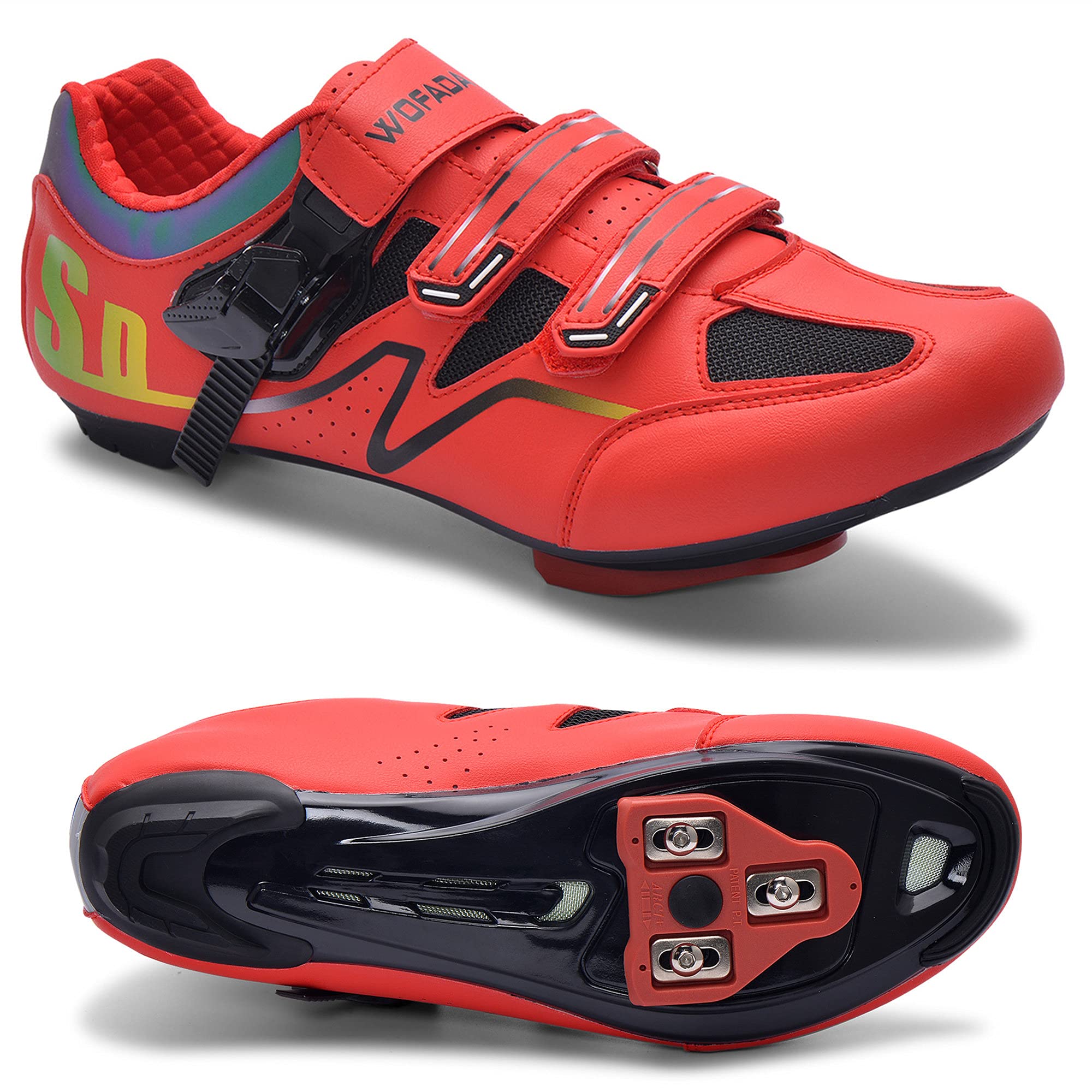 Unisex Cycling Shoes Compatible with pelaton Bike Road Biking Shoes Men