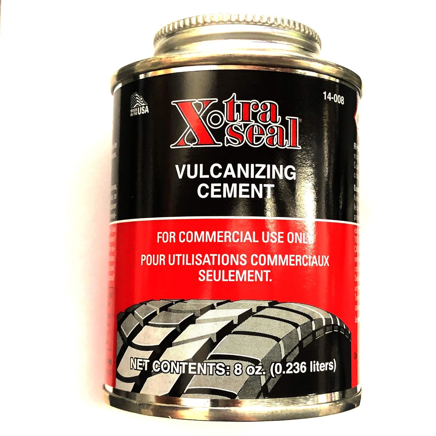 Parche para neumáticos X-tra Seal 8 oz líquido