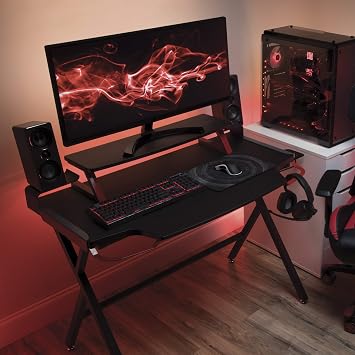 RESPAWN 1000 Gaming Computer Desk, in Red RSP 1000 RED