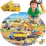 DIGOBAY Canada Map Puzzle, 70 Piece Canada Puzzles pour les enfants de 4 à 12 ans, Jumbo Round US Géografie Puzzle Educational Learning Toys Cadeau pour les enfants Garçon ou fille