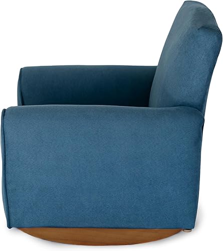 Miniatura 4 de Silla mecedora tapizada para niños, silla mecedora tapizada para niños con nombre personalizado, cómodo sillón para niños, silla para niños con