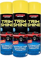 Vista 8 de Stoner Car Care 91034-2PK - Protector del brillo de tapicería en aerosol de 12 onzas, restaura los plásticos interiores y exteriores opacos