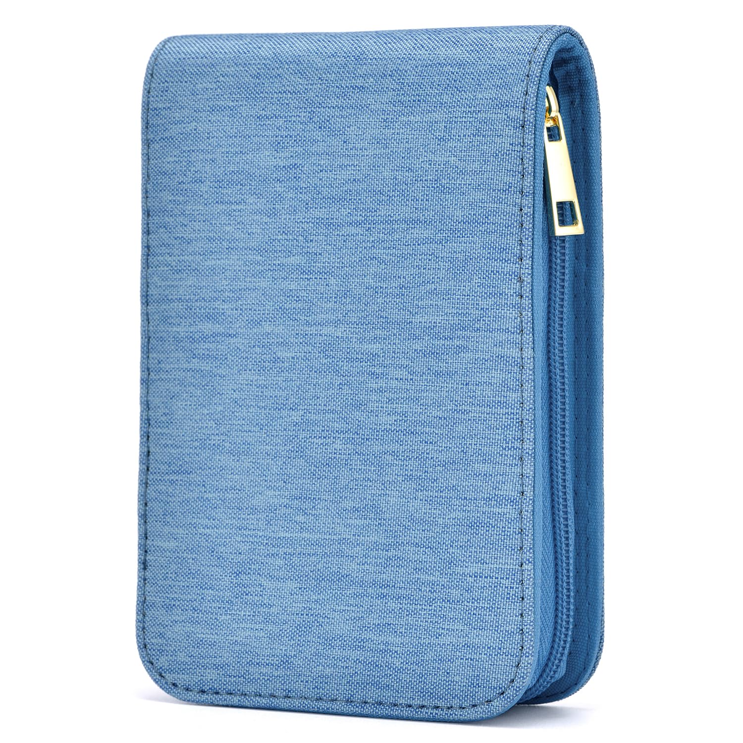 Lanxivi 12 Fountain Pen Case Rollerball Pen Case Pen Holder Organizer Bag, Blue โ image 1