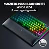 Razer BlackWidow V4 75% Mechanical Gaming Keyboard: Hot-Swappable Design Compact and Durable Orange Tactile Switch Chroma RGB MF Roller & Media Key Comfortable Wrist Rest, Phantom Green