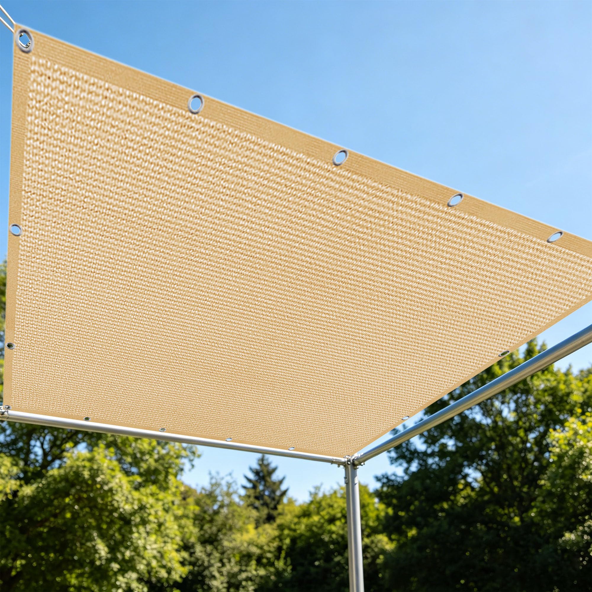 Filet Anti Chaleur Extérieur 1.8x2.7m haute densité contre rayons UV du soleil