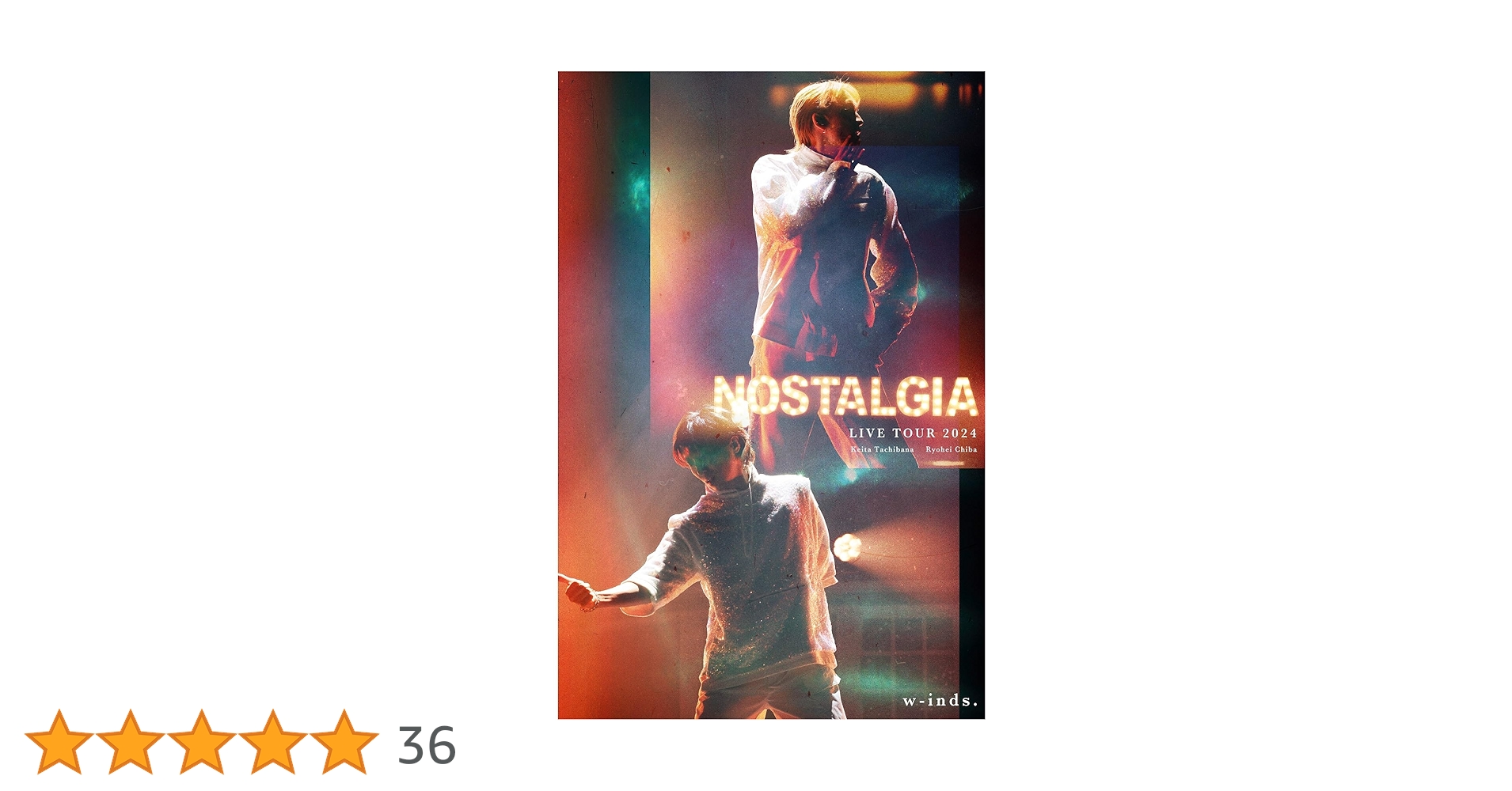 Amazon.co.jp: w-inds. LIVE TOUR 2024 “Nostalgia”[DVD](特典
