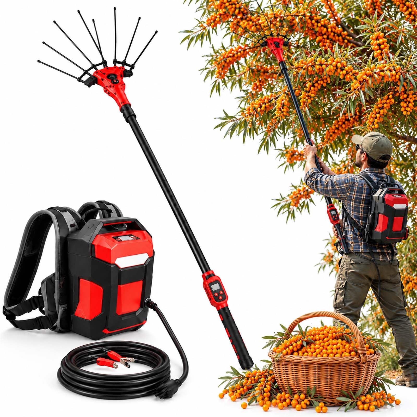 Machine Électrique de Récolte des Olives et de l'Argousier 600W