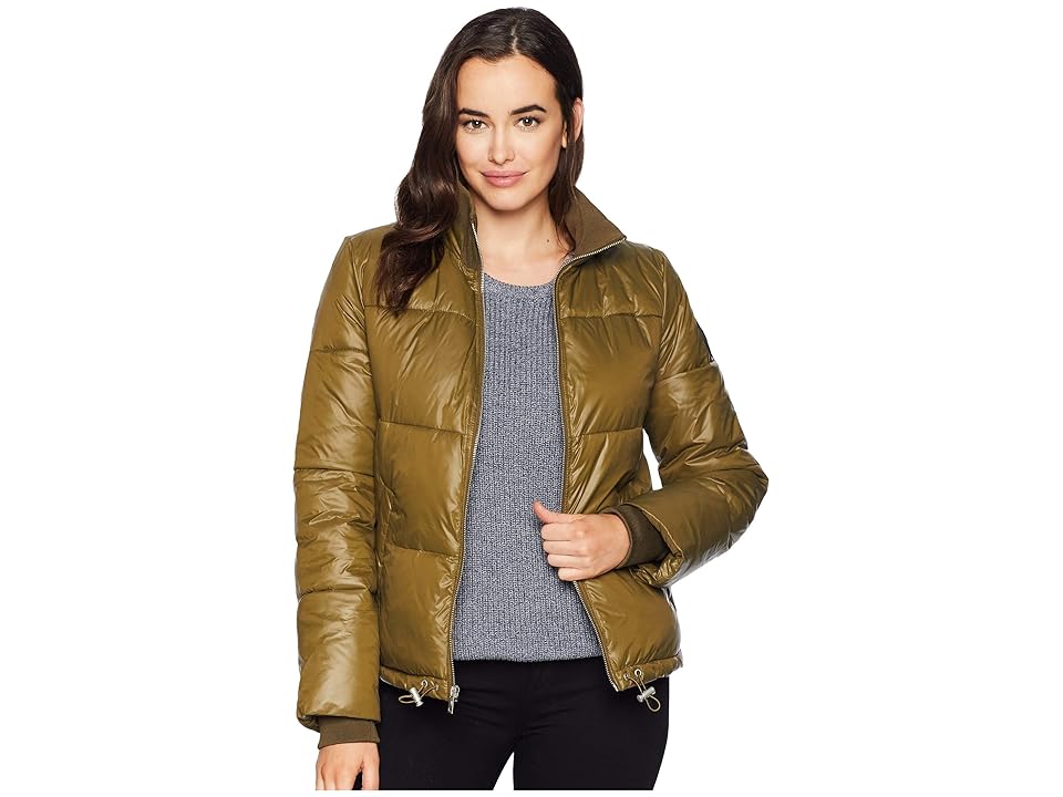 

UGG Izzie Puffer Jacket Nylon (Olive) Women's Coat
