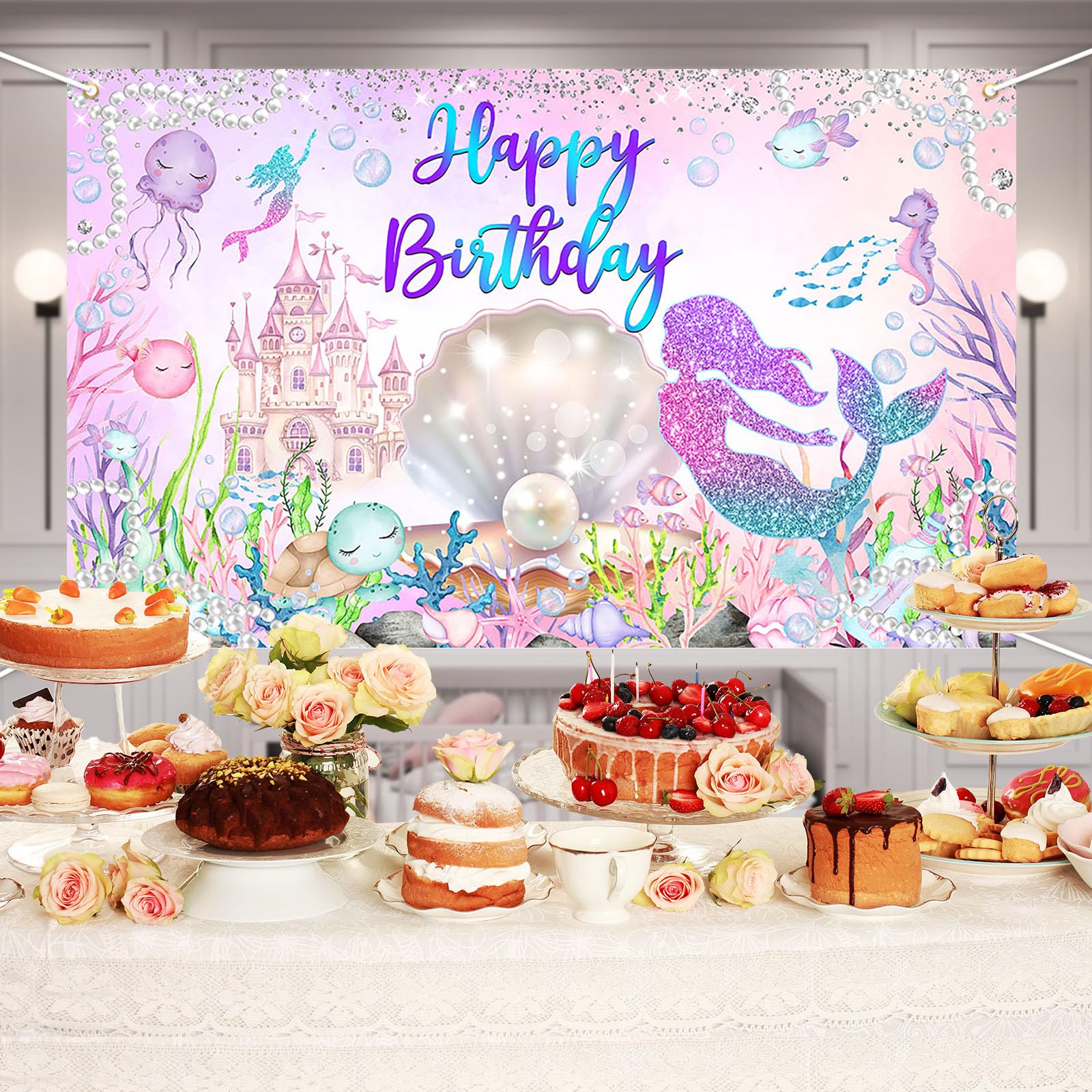 Under The Sea Girl Birthday UNDER THE SEA & MERMAID BIRTHDAY PARTY