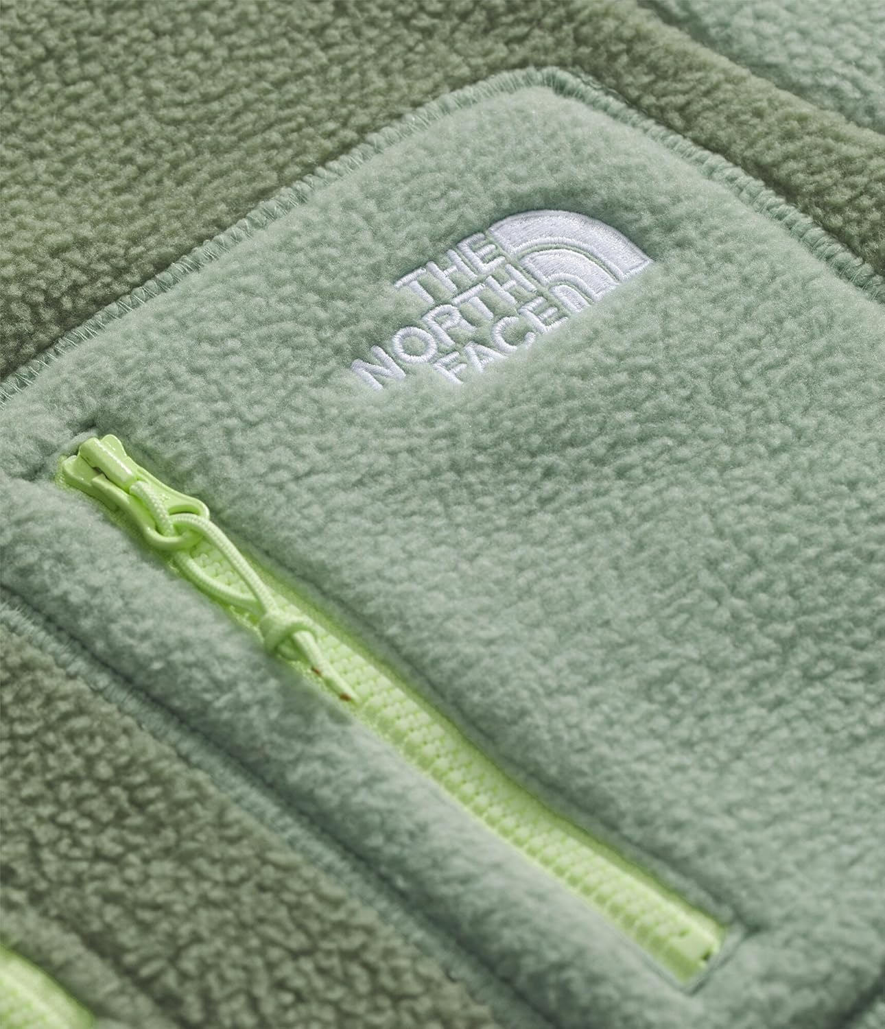 The North Face womens Yumiori Quarter Zip Jacket - Lightweight Fleece Pullover With Embroidered Logo, Secure Zip Pockets - Image 5