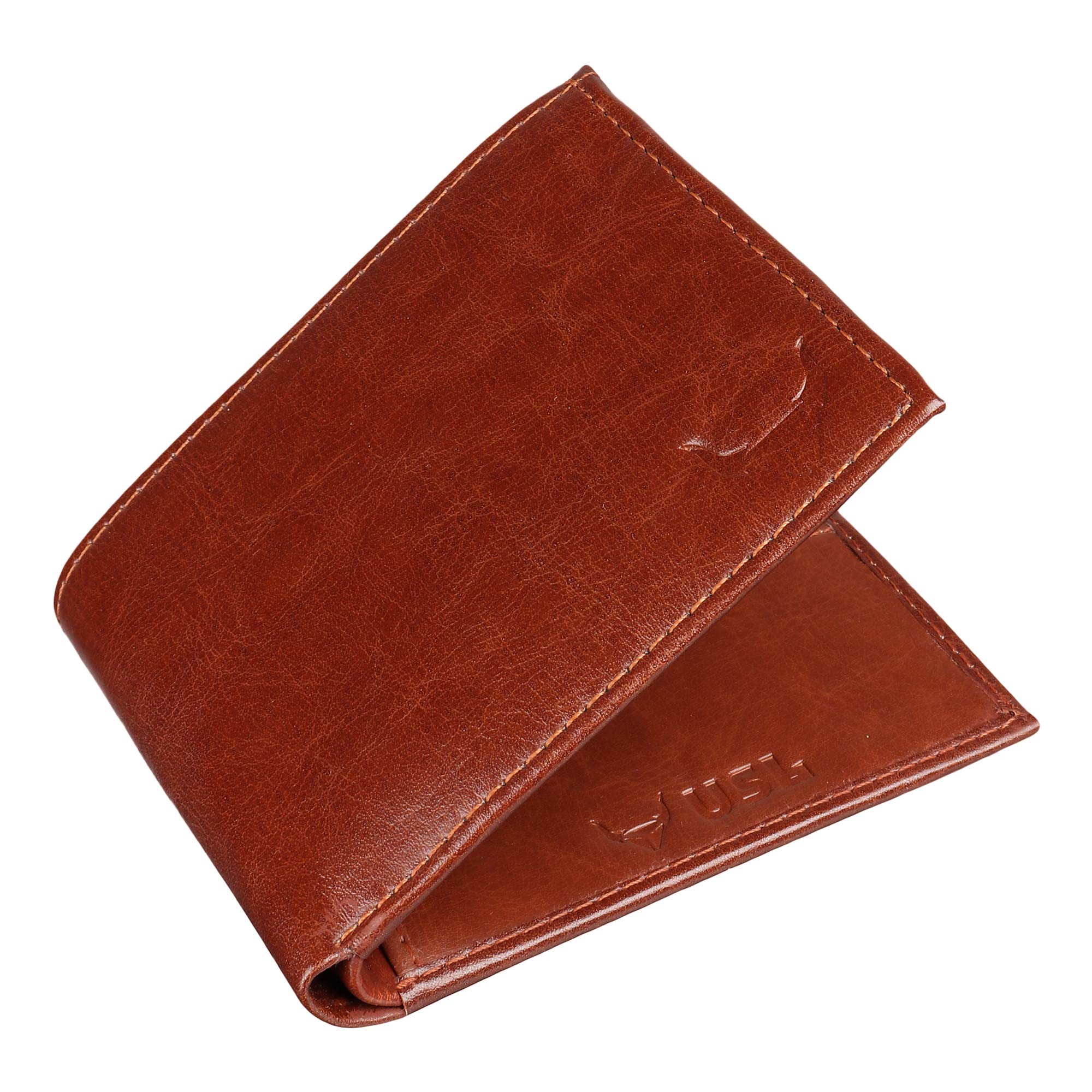 Genuine Leather Latest Stylish Wallet for Men and Boy (Tan)-image-15