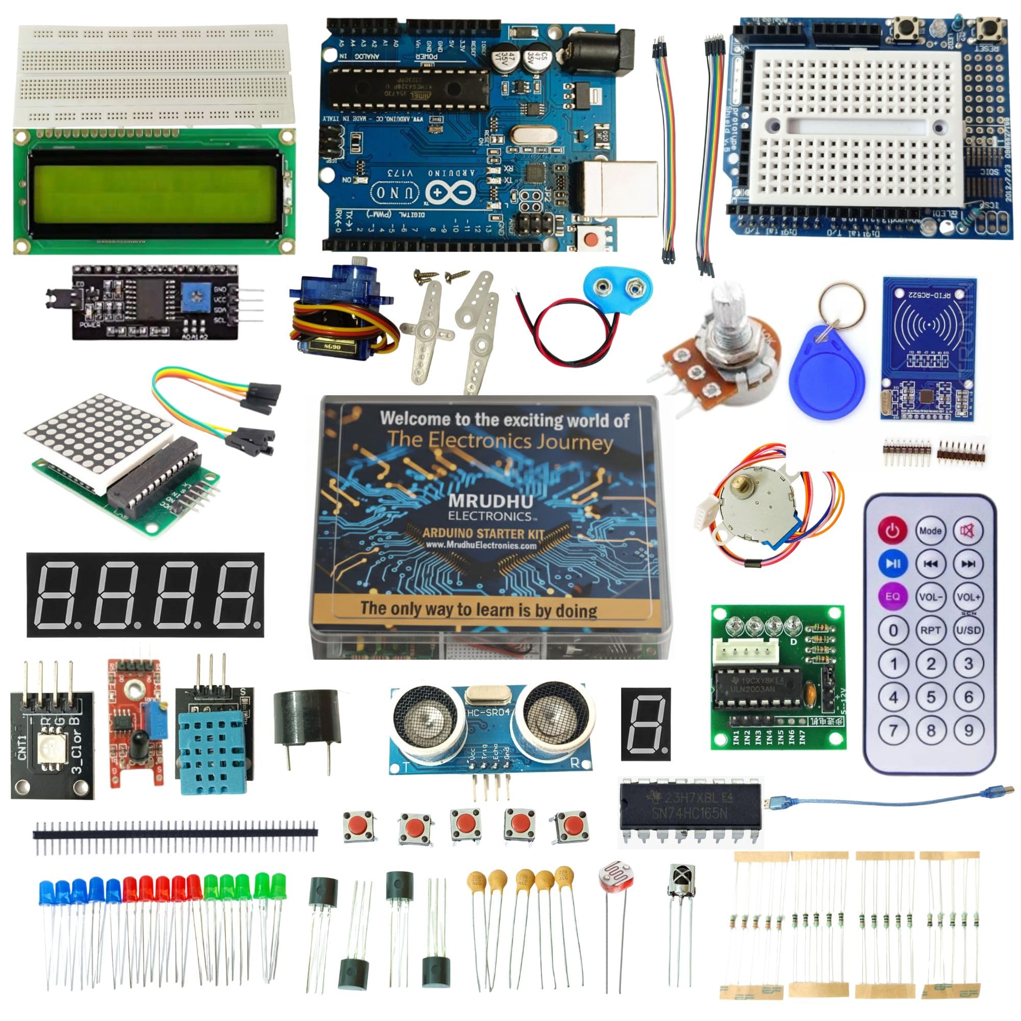 Buy MRUDHU ELECTRONICS Arduino Uno R3 Starter Kit with RFID