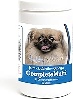 Vista 81 de Healthy Breeds Schnauzer miniatura todo en uno multivitamínico suave masticable 90