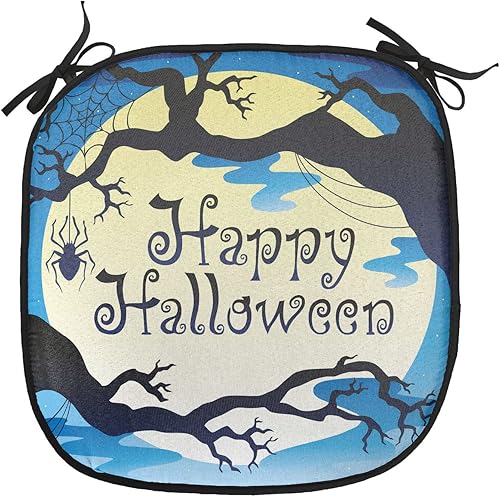 Miniatura 33 de Lunarable Cojín retro para silla, mujer con cabello, letrero de victoria con burbujas de discurso, inspirado en arte pop, acolchado de asiento para