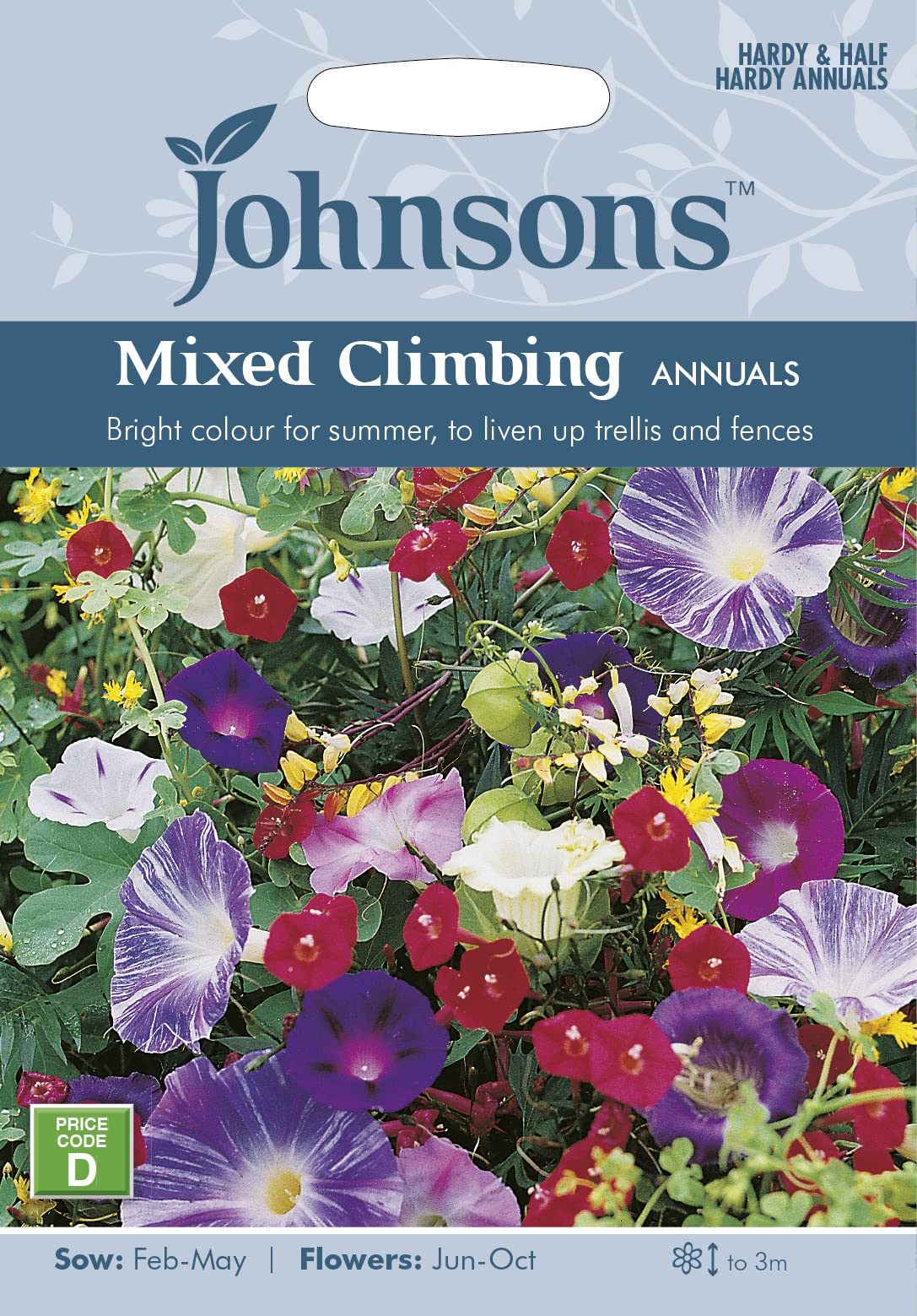 Johnsons Mixed Climbing Annuals